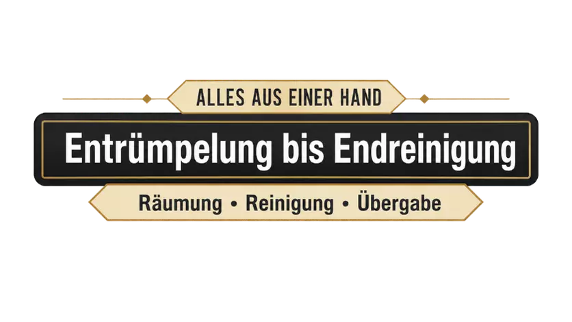 Entrümpelung bis Endreinigung